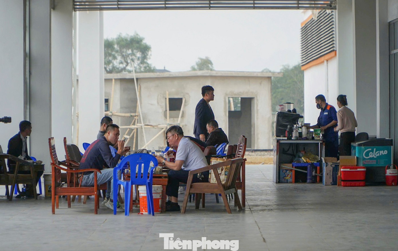 Khai thác tạm trạm dừng nghỉ trên cao tốc Bắc - Nam qua Thanh Hóa dịp Tết- Ảnh 7.