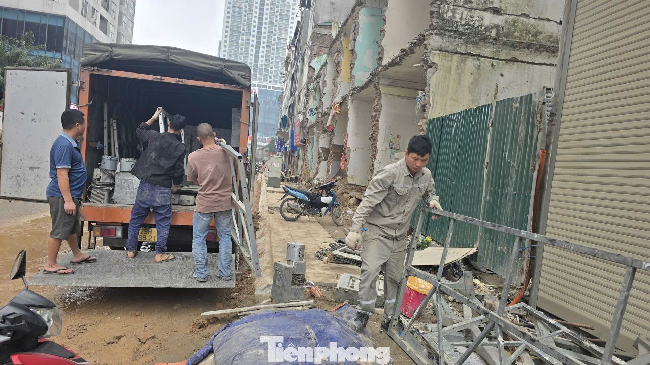 Ngổn ngang công trường thi công đường Nguyễn Tuân- Ảnh 14.