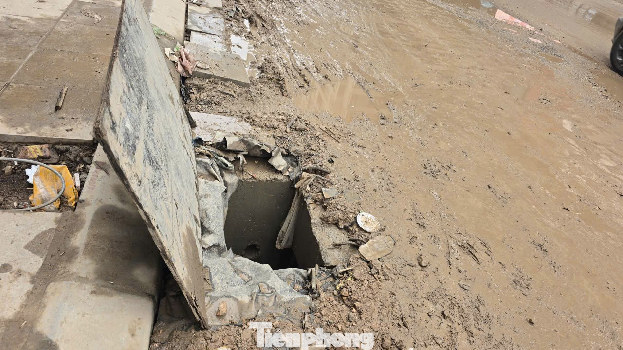 Ngổn ngang công trường thi công đường Nguyễn Tuân- Ảnh 9.