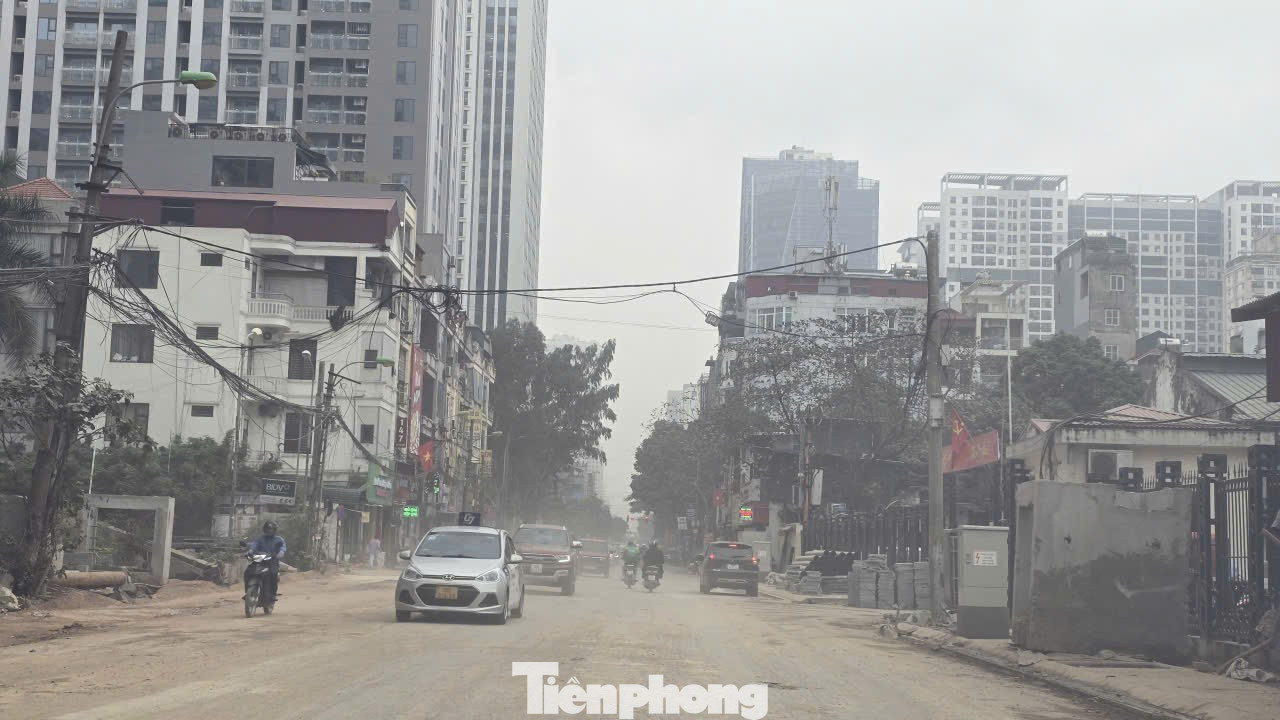 Ngổn ngang công trường thi công đường Nguyễn Tuân- Ảnh 2.