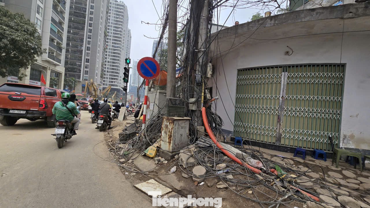 Ngổn ngang công trường thi công đường Nguyễn Tuân- Ảnh 4.