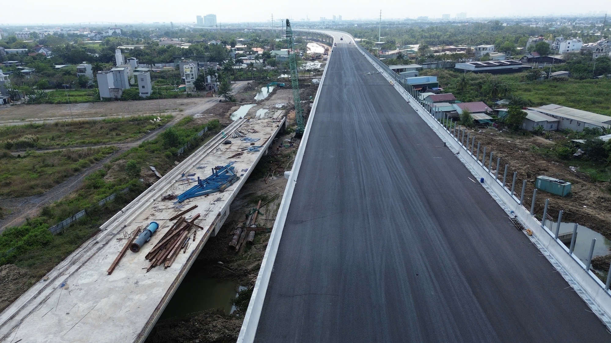 Xuân về trên công trường đường Vành đai 3 TPHCM - Ảnh 10.