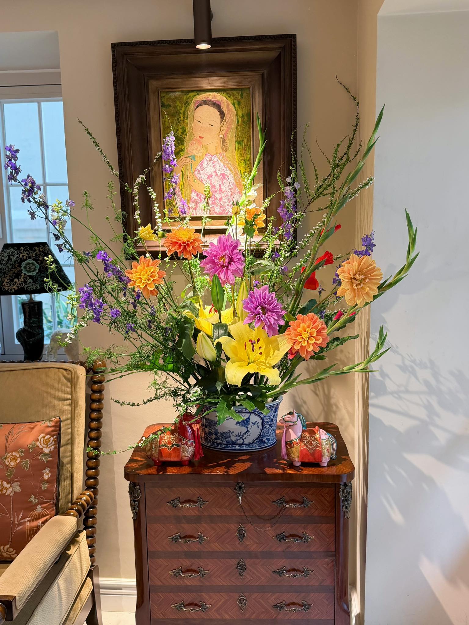 Đường đua hoa Tết của các “phú bà” - Ảnh 23.