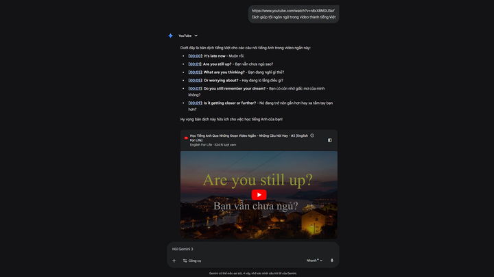 Cách dịch video bằng Gemini AI sang tiếng Việt nhanh gọn, đơn giản- Ảnh 4.