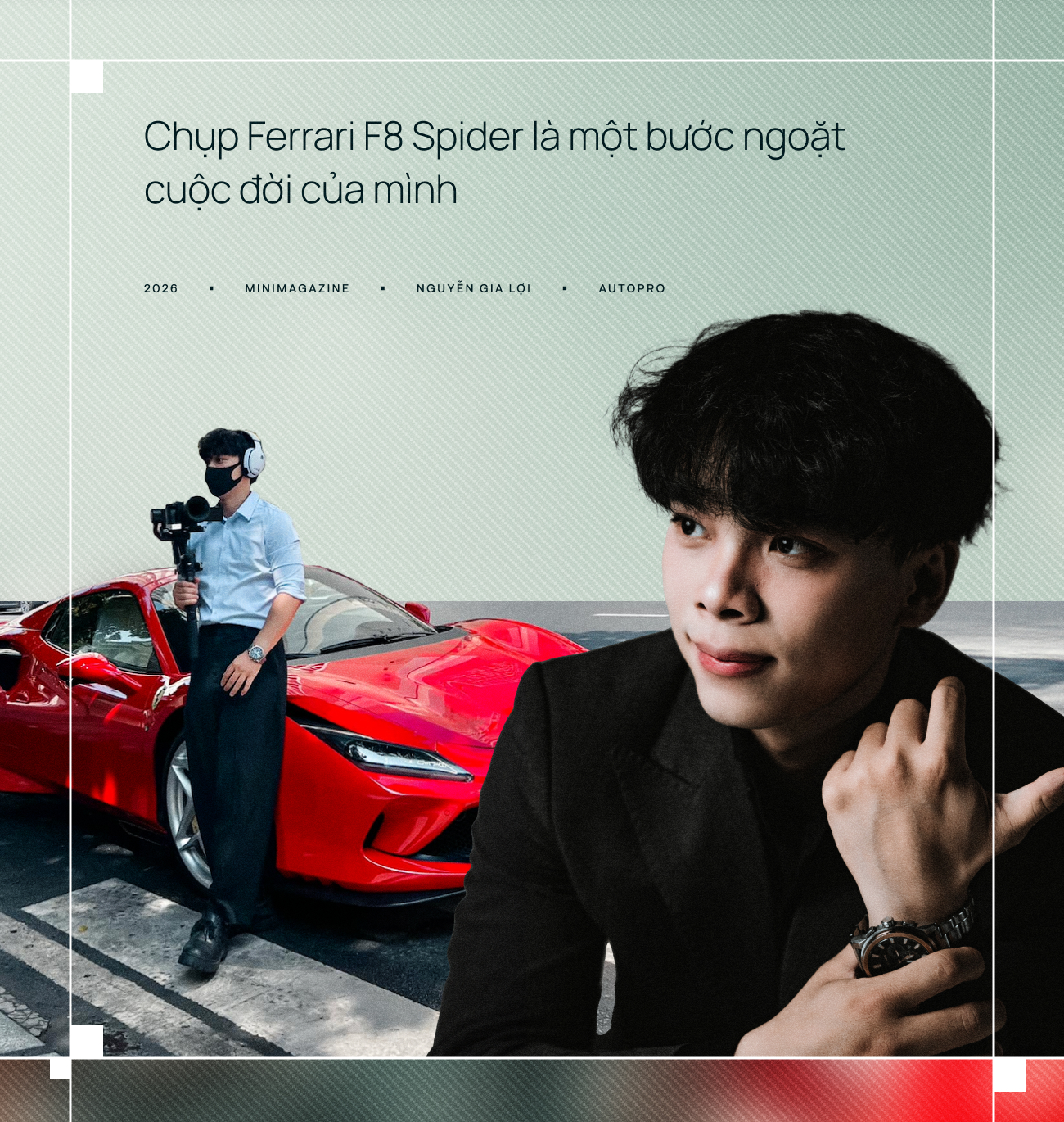 Cái gật đầu muộn của chủ xe Ferrari và hành trình ‘chụp, in ảnh, trao tay’: Cảm xúc tạo ra triệu view chứ không phải xế khủng!- Ảnh 4.