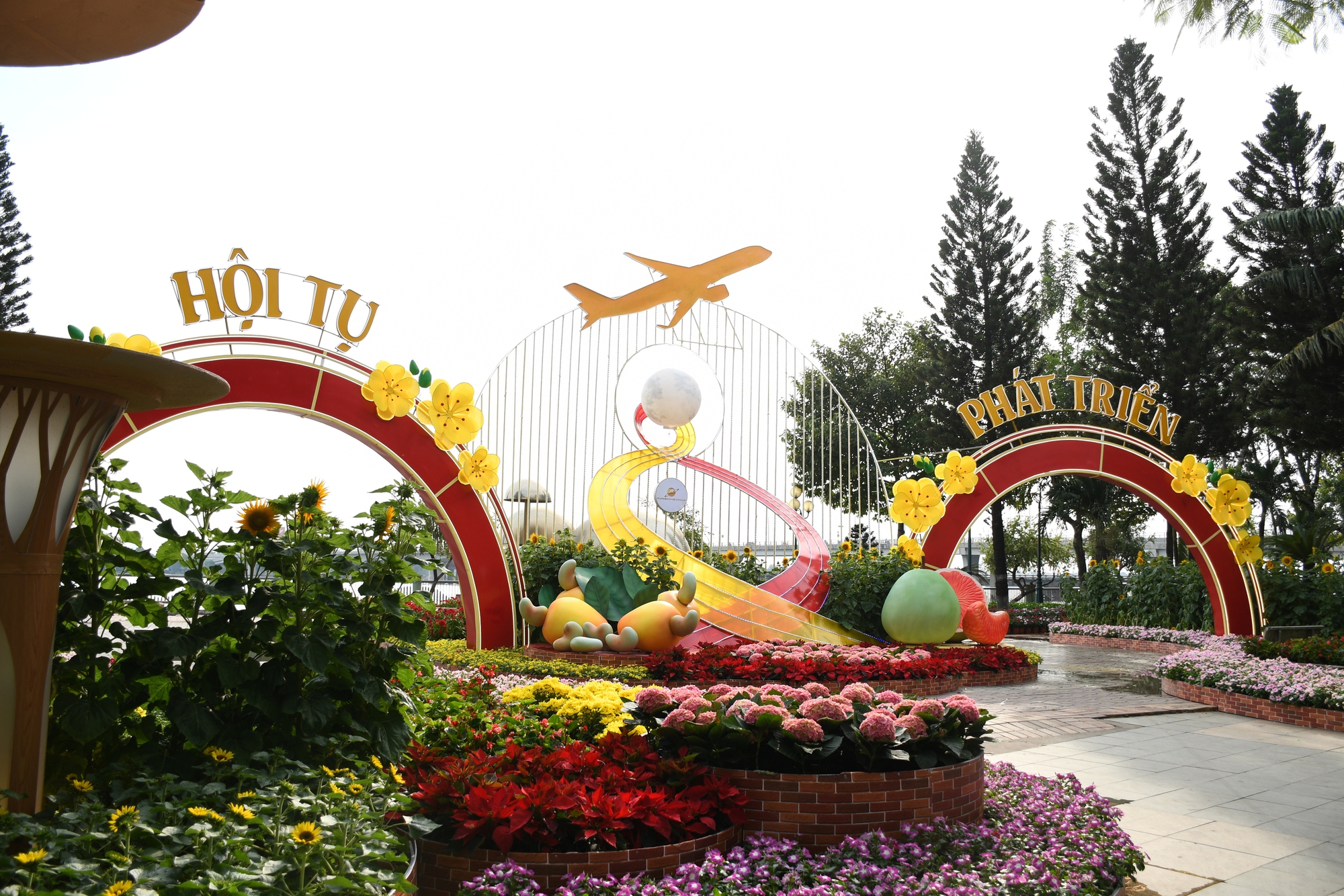 Cận cảnh đường hoa ven sông Đồng Nai 'vạn người mê' - Ảnh 7.