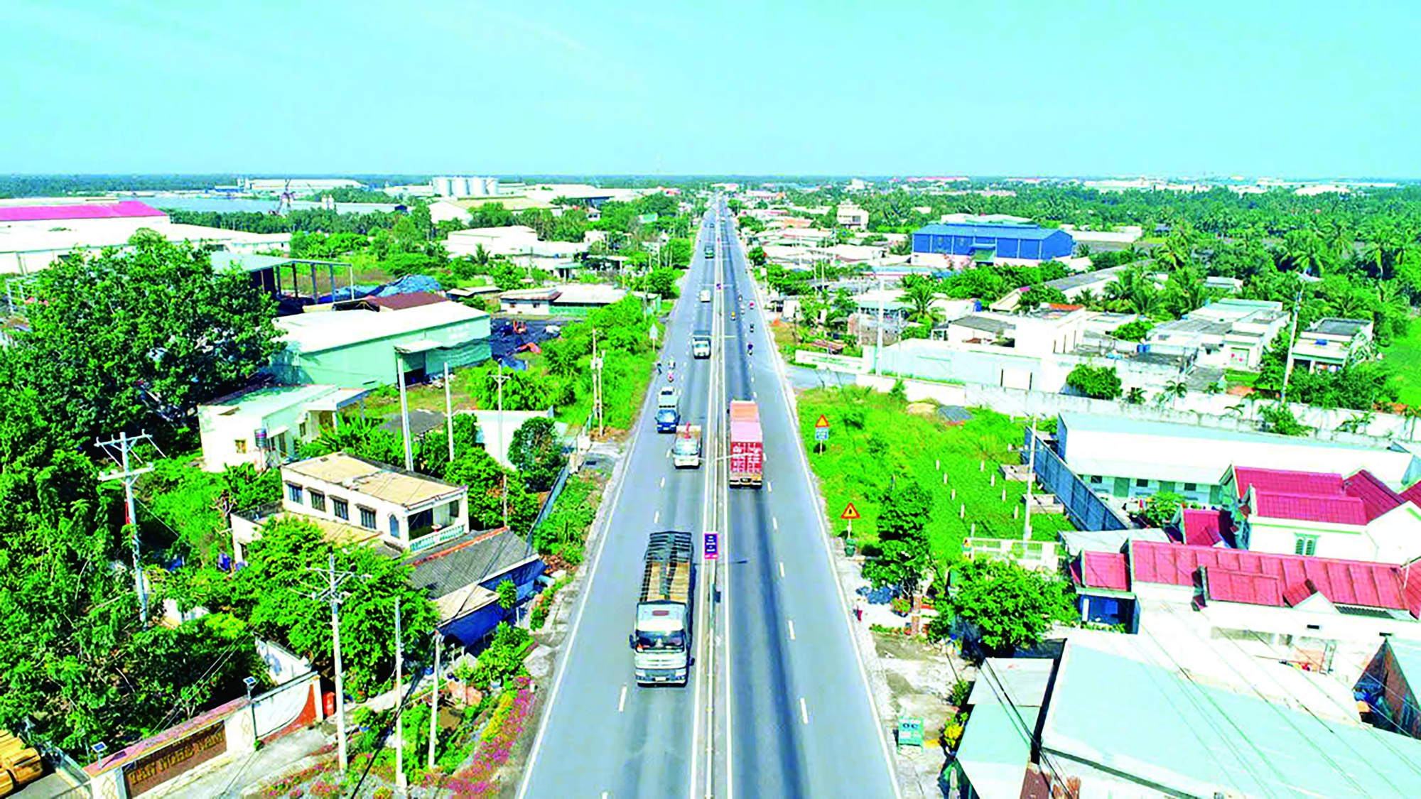 Những chuyến xe Tết trên đường tỉnh 830 - Ảnh 1.