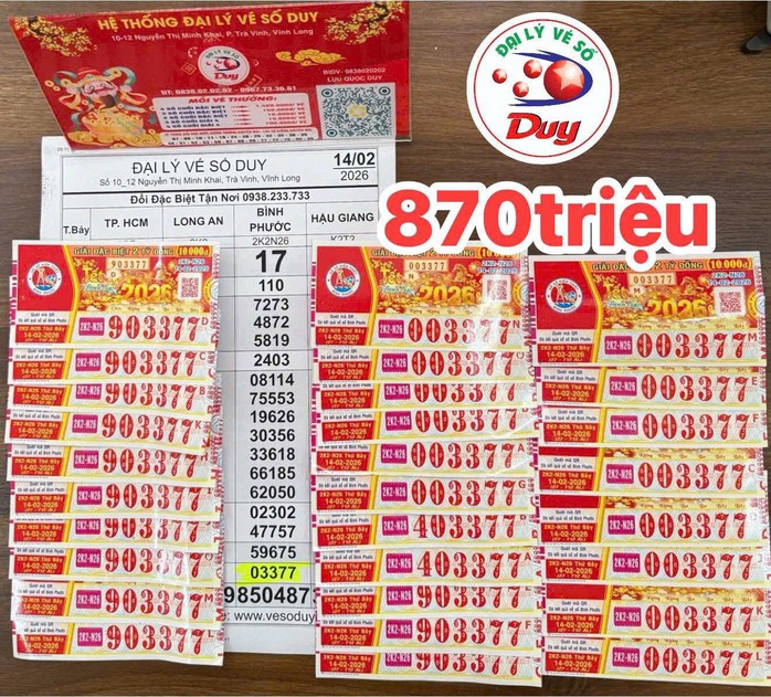 Xổ số miền Nam ngày 16-2: Trúng độc đắc 6 tỉ đồng, hẹn đại lý qua Tết đổi thưởng- Ảnh 2.
