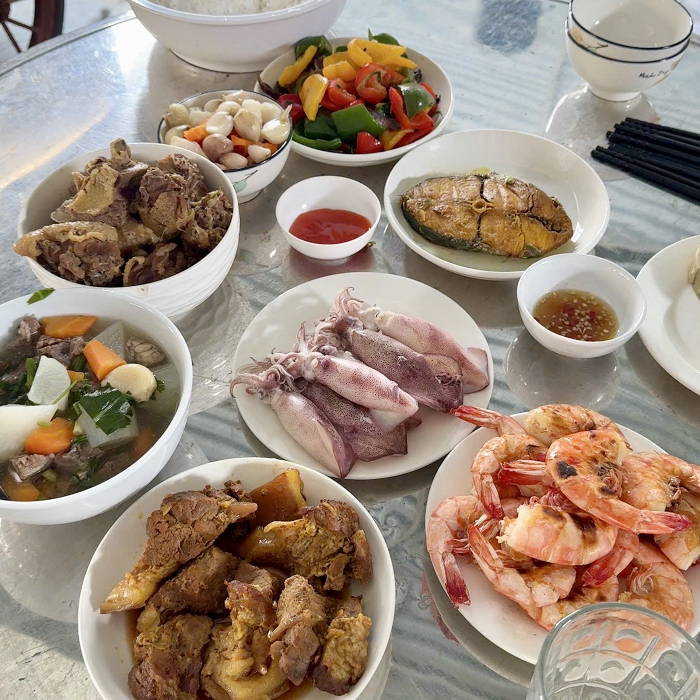 29 Tết, loạt siêu phẩm cơm tất niên trình làng: Hà Tĩnh cúng mực, Hải Phòng có chả rươi- Ảnh 8. 29 Tết, loạt siêu phẩm cơm tất niên trình làng: Hà Tĩnh cúng mực, Hải Phòng có chả rươi- Ảnh 8.