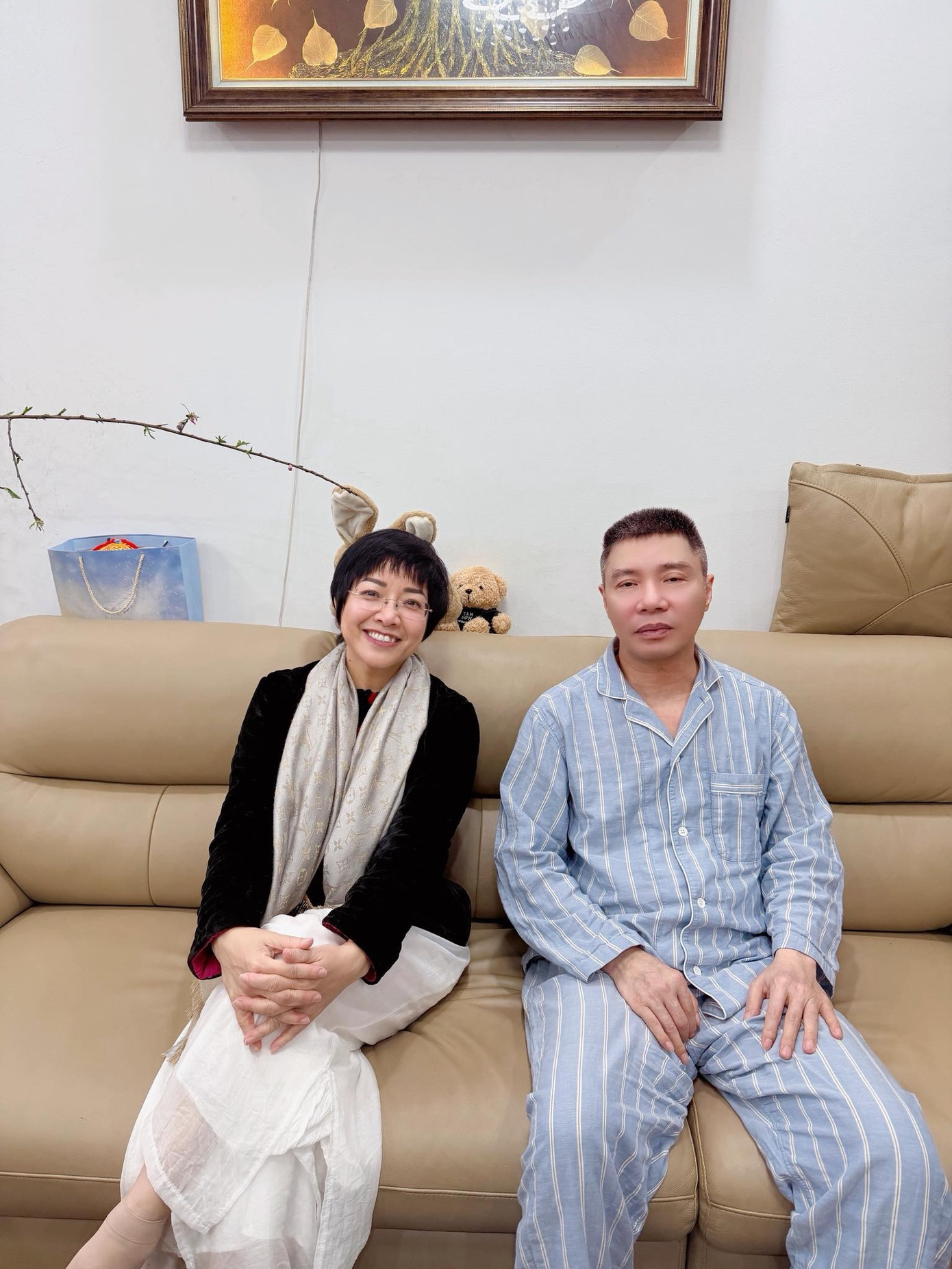 Mâm cơm tất niên nhà NSND Công Lý- Ảnh 1.