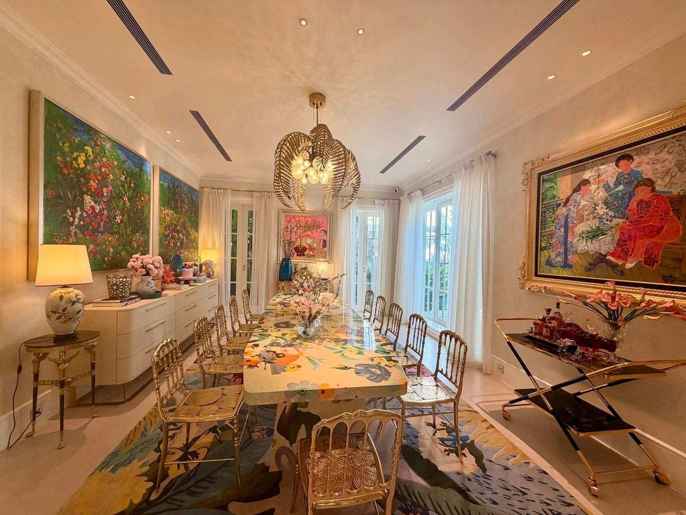 Mâm cơm tất niên nhà NSND Công Lý- Ảnh 5.