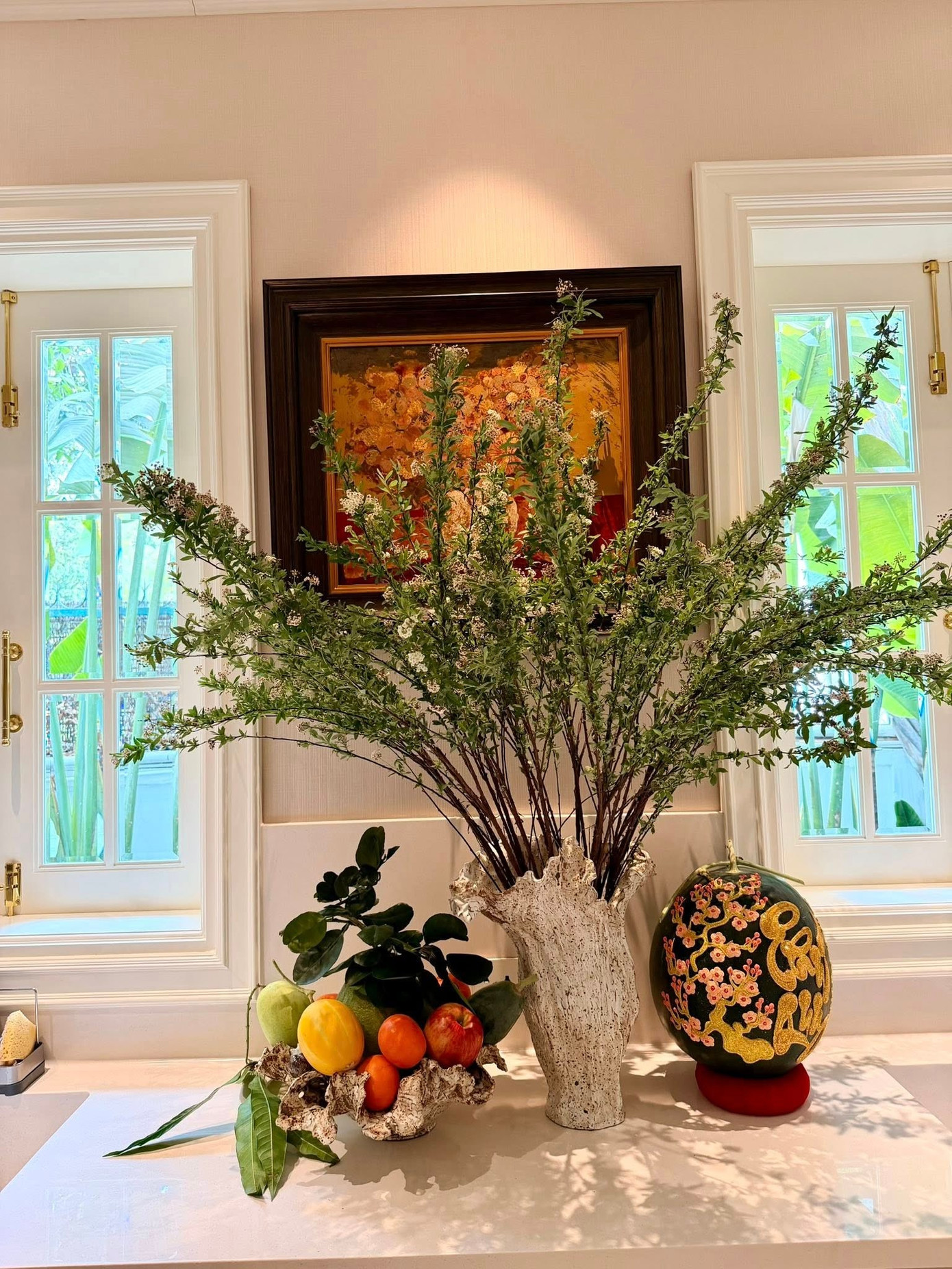 Mâm cơm tất niên nhà NSND Công Lý- Ảnh 8.