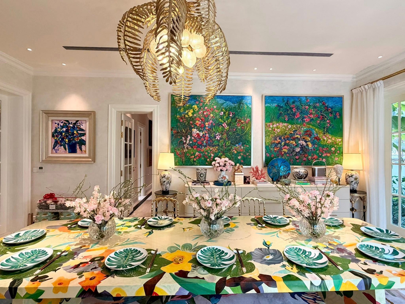 Mâm cơm tất niên nhà NSND Công Lý- Ảnh 7.