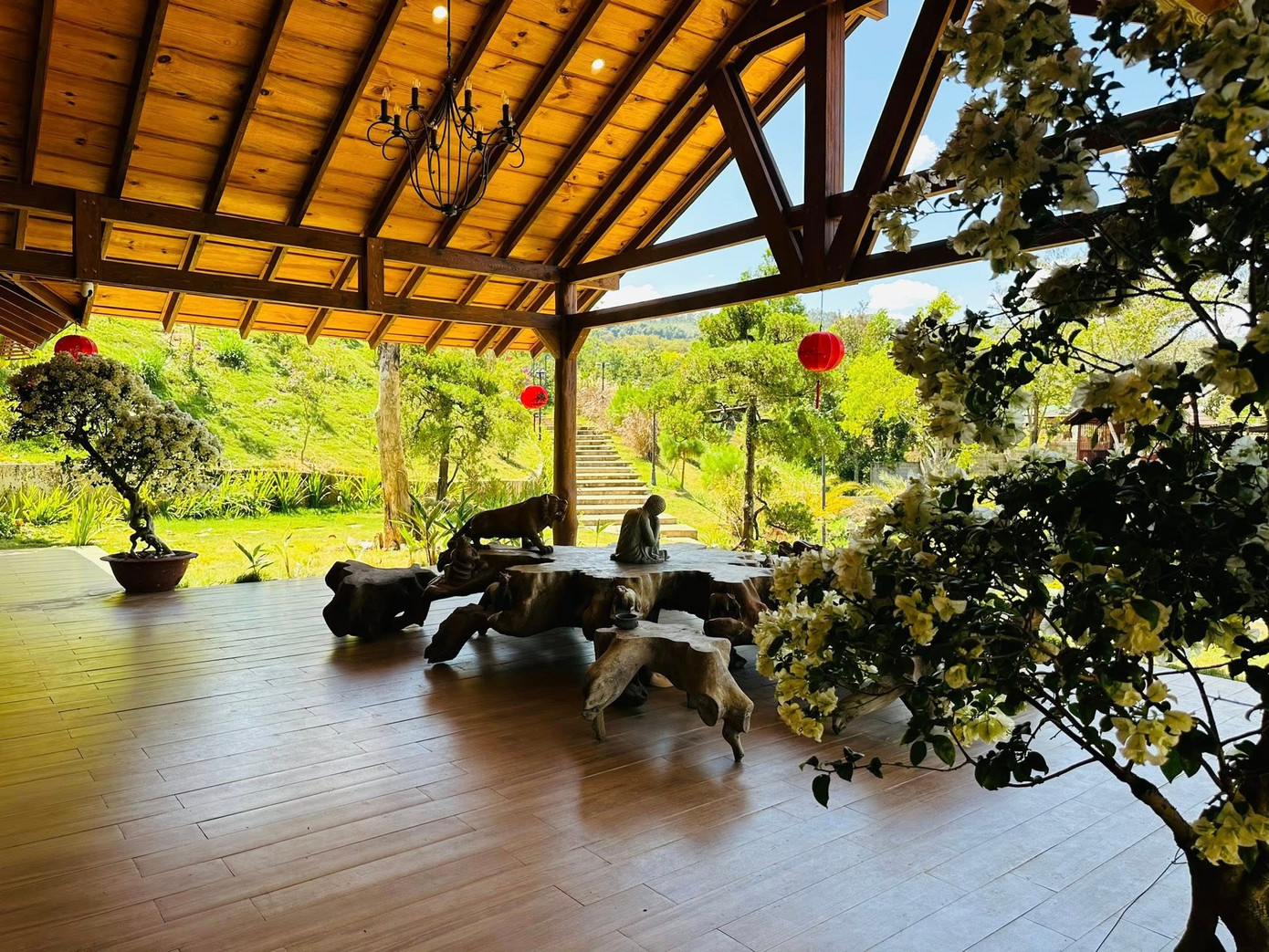 Mâm cơm tất niên nhà NSND Công Lý- Ảnh 16.