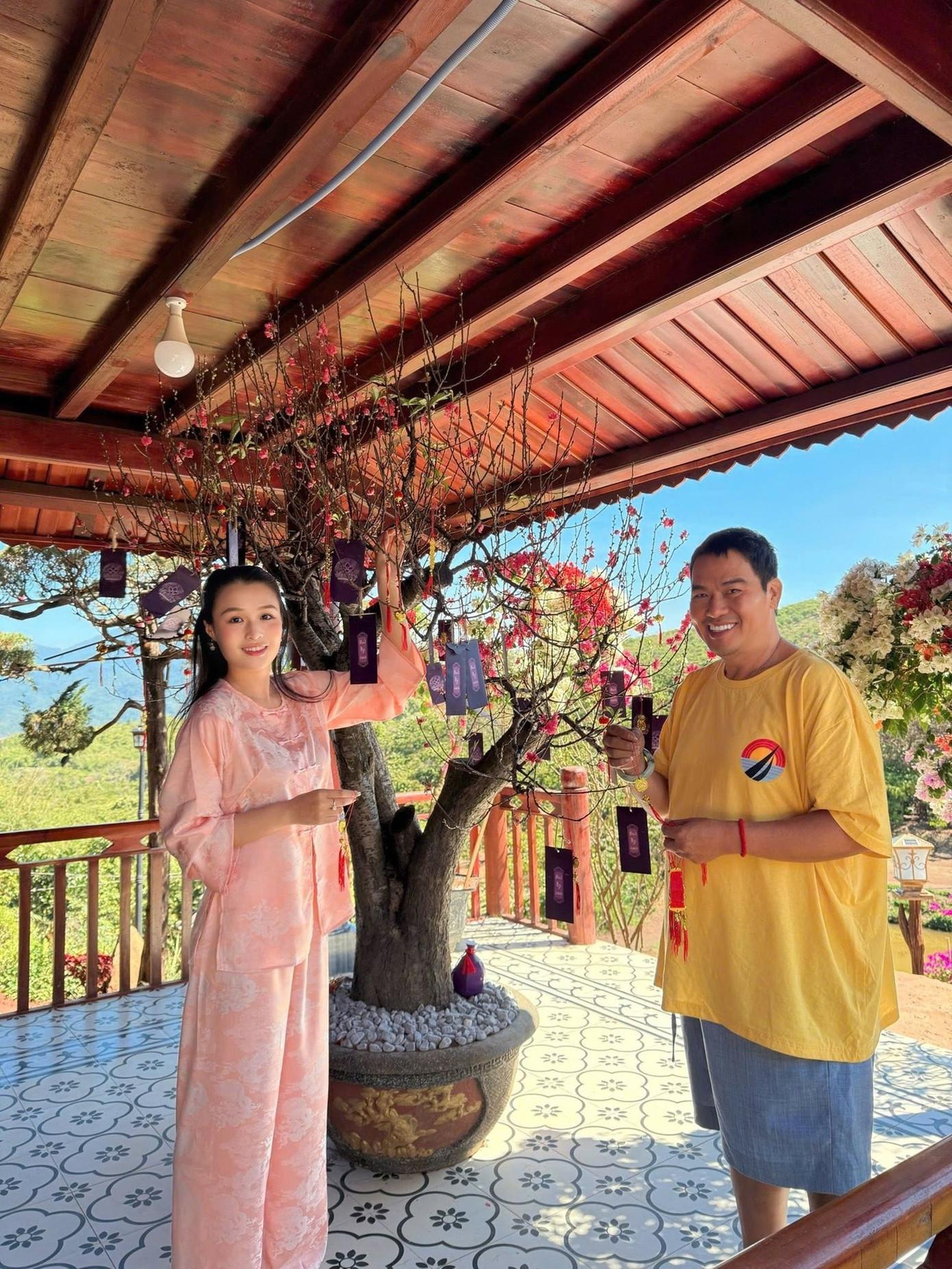 Mâm cơm tất niên nhà NSND Công Lý- Ảnh 14.