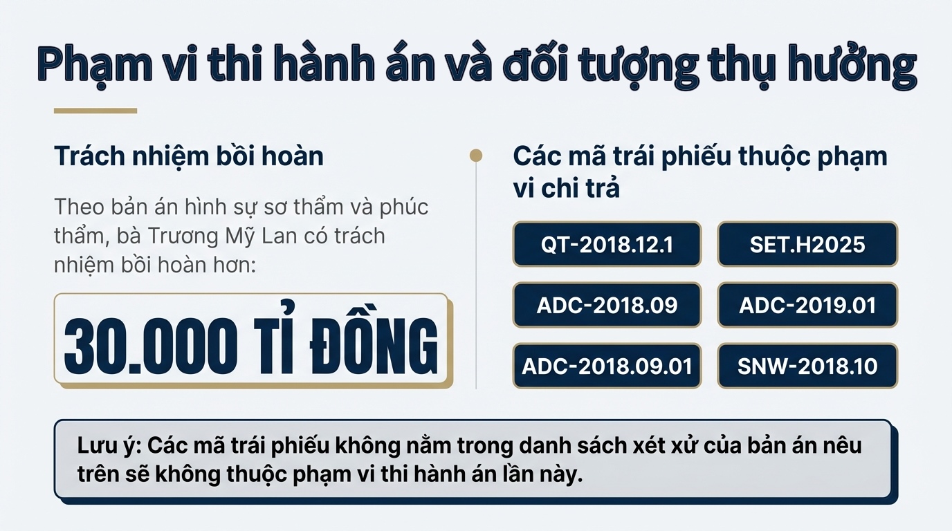 Thi hành án kỷ lục vụ Trương Mỹ Lan: Những con số "biết nói" - Ảnh 2.