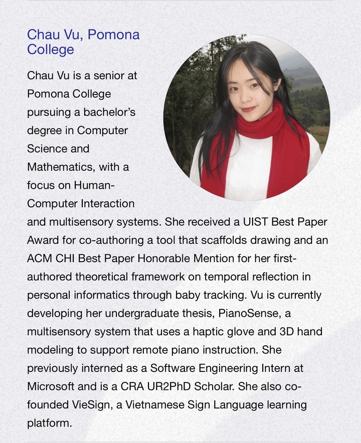 Cô gái Việt nhận giải nghiên cứu xuất sắc ngành khoa học máy tính tại Mỹ- Ảnh 2.