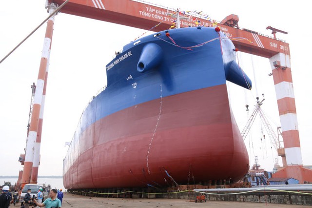 Việt Nam xác lập thành công với tàu lớn nhất lịch sử, lần đầu lọt top 4 nước thống trị ngành đóng tàu thế giới- Ảnh 1.