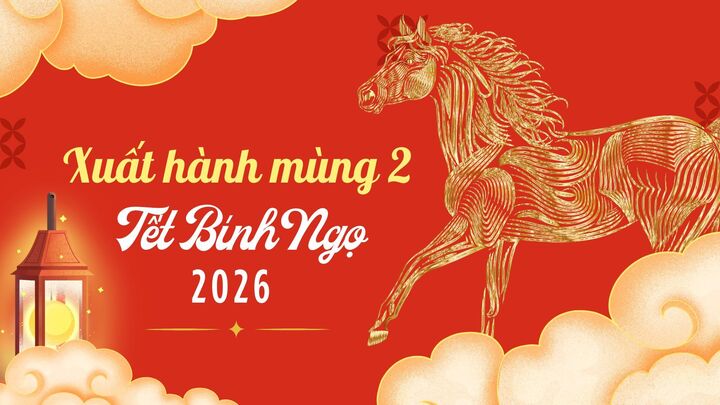 Hướng tốt, giờ đẹp xuất hành ngày mùng 2 Tết Bính Ngọ 2026- Ảnh 2.
