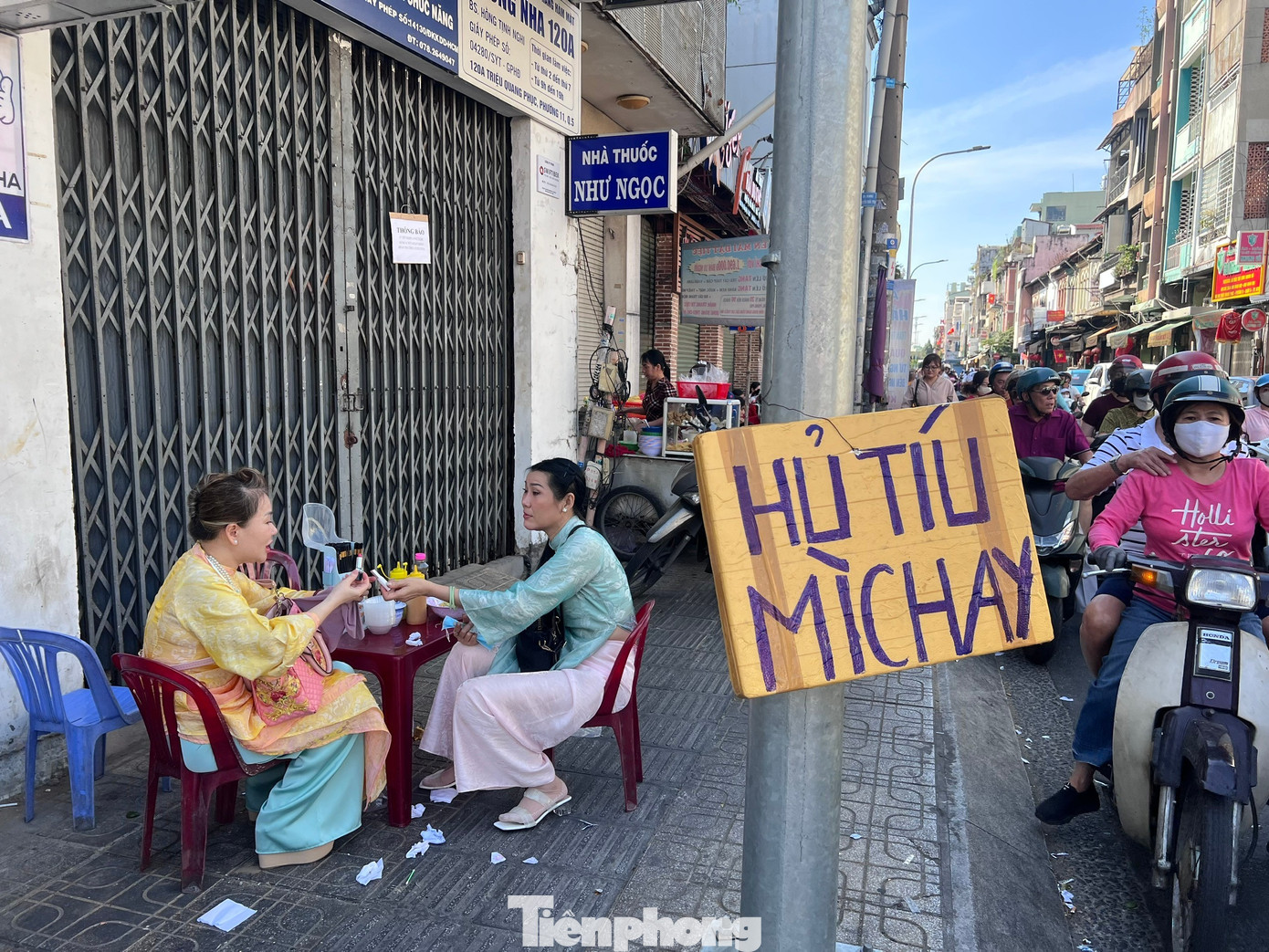 Quán ăn chay ở TPHCM đắt hàng Mùng 1 Tết- Ảnh 1.