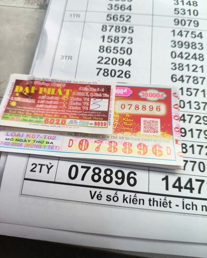 Xổ số miền Nam 2026: Giải độc đắc vé Xuân bất ngờ trúng tại TPHCM - Ảnh 2.