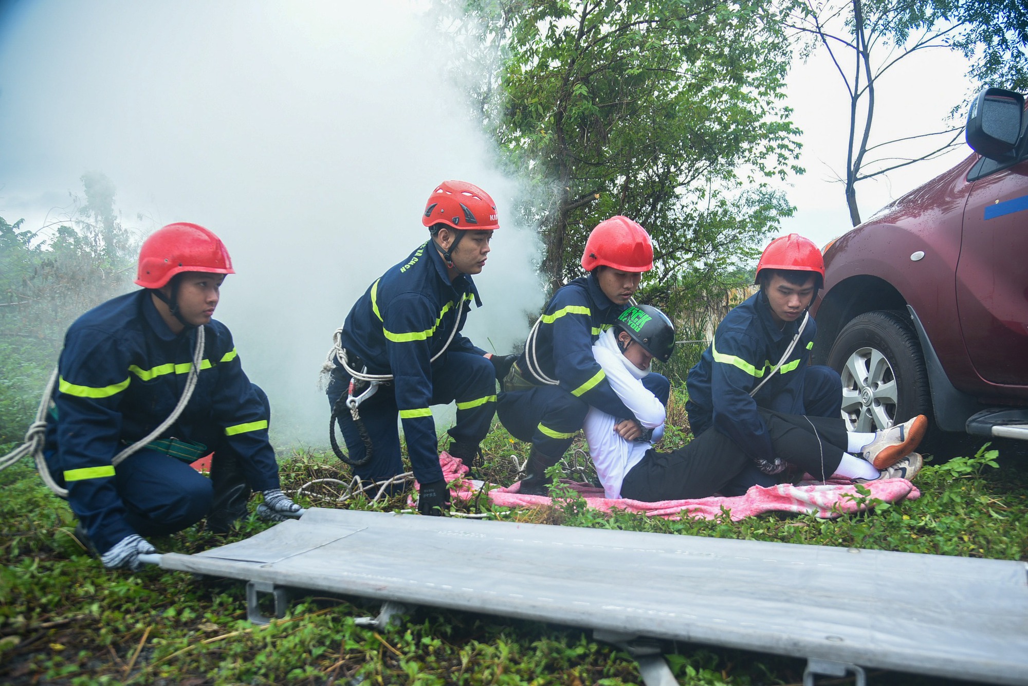 Những “người sắt” của Tổ PCCC&CNCH đặc biệt tinh nhuệ ở Đà Nẵng - Ảnh 6.