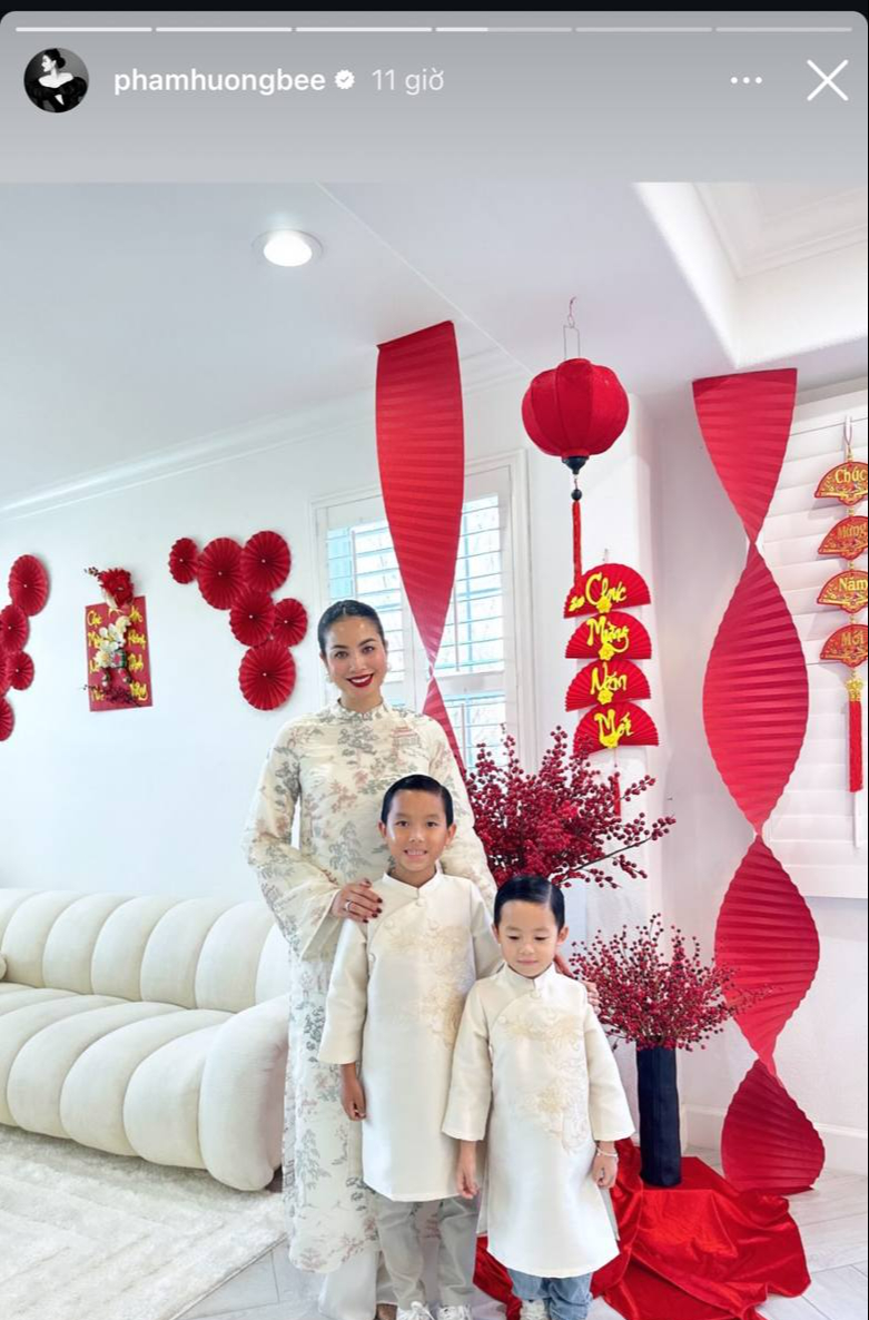 Phạm Hương đón Tết vắng bóng chồng doanh nhân- Ảnh 1.