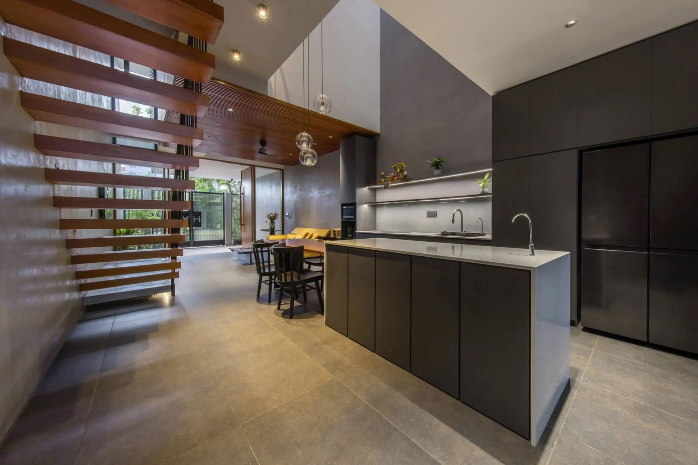 Thiết kế nhà ống với hệ vỏ nhiệt đới- Ảnh 7.