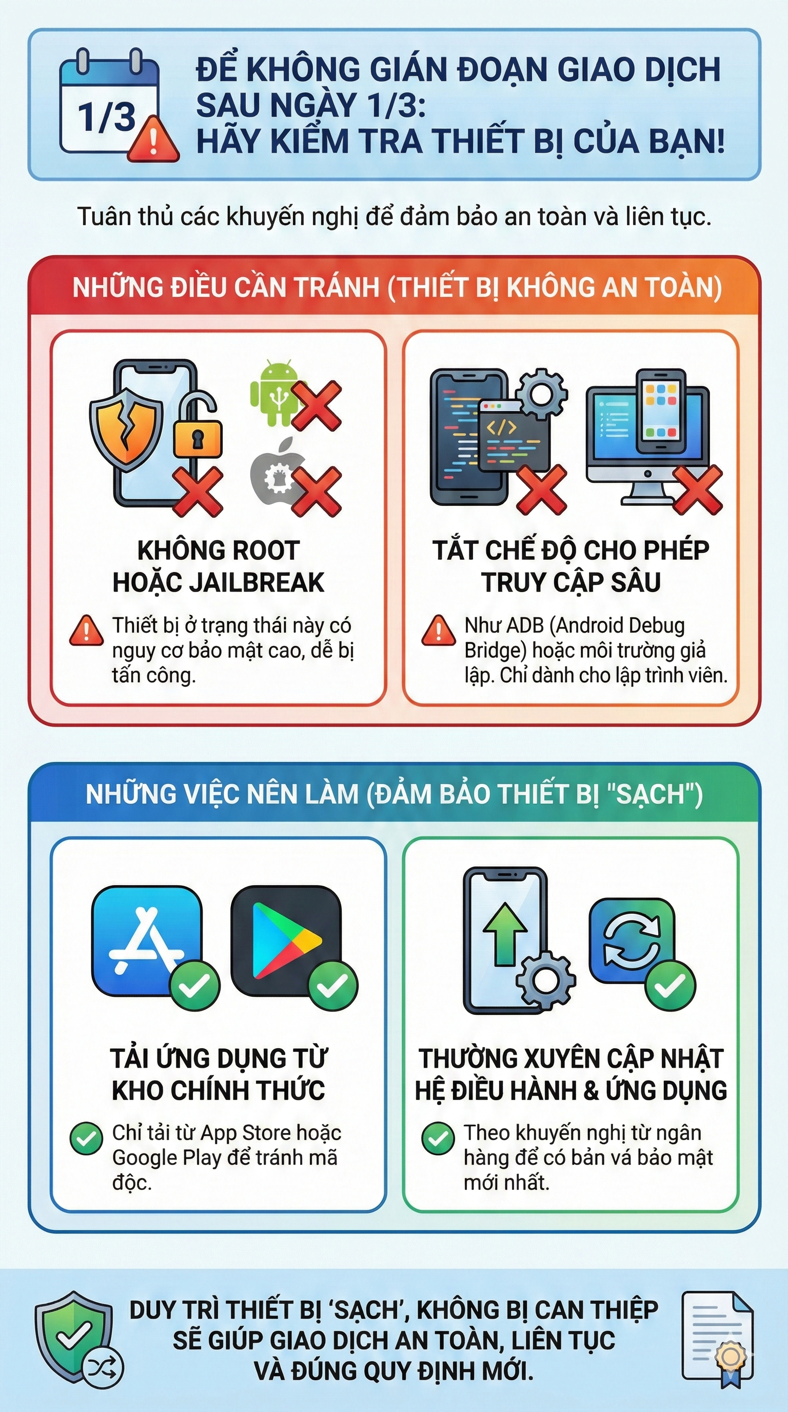 Tất cả người dân có tài khoản ngân hàng chú ý: Làm sao để không bị chặn giao dịch từ 1/3?- Ảnh 2. Tất cả người dân có tài khoản ngân hàng chú ý: Làm sao để không bị chặn giao dịch từ 1/3?- Ảnh 2.
