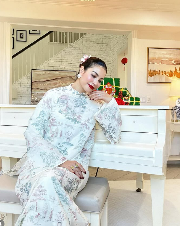 Phạm Hương đón Tết vắng bóng chồng doanh nhân- Ảnh 3.