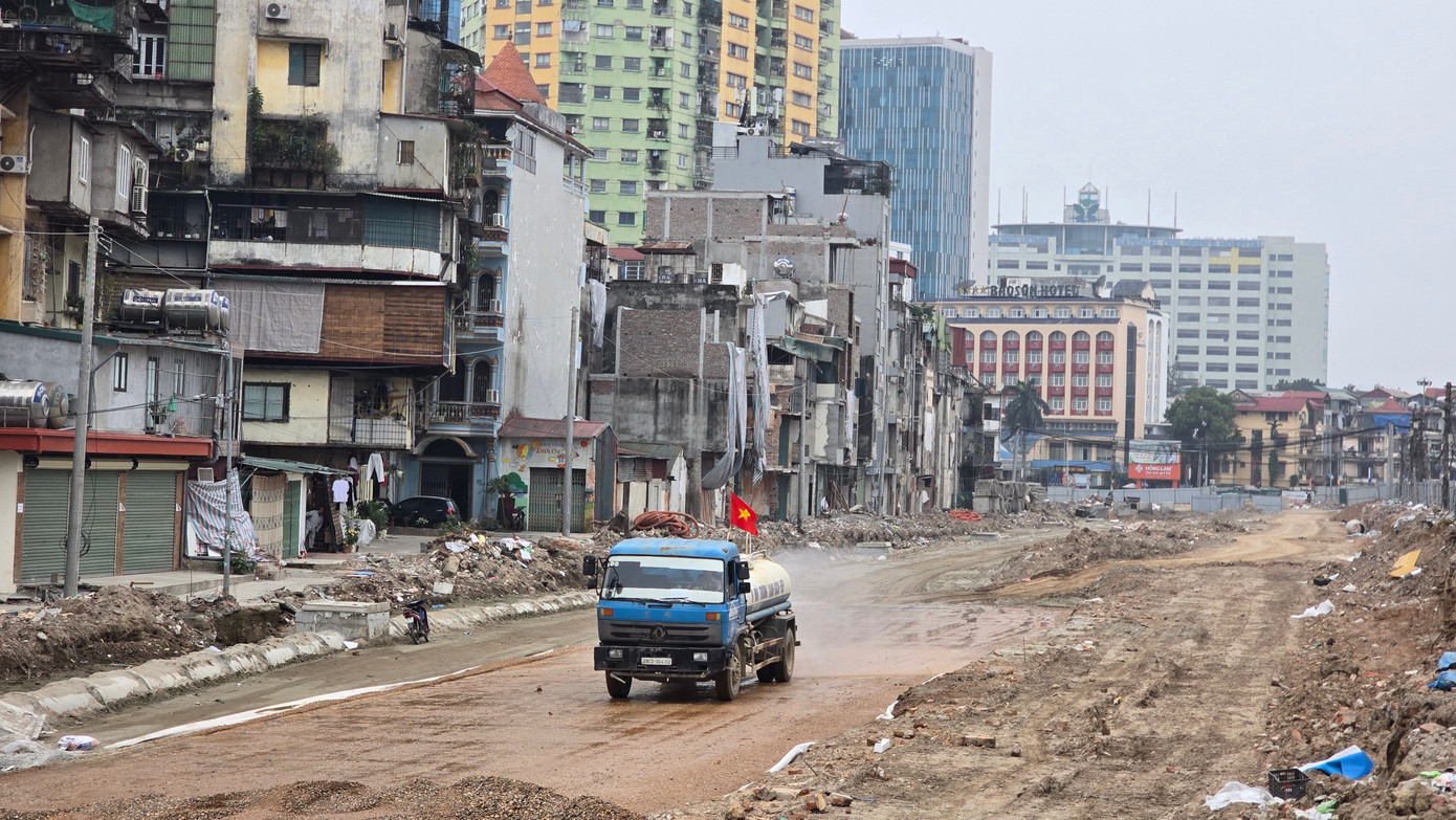 Hà Nội: Công nhân làm việc xuyên Tết trên công trường Vành đai 1- Ảnh 8.