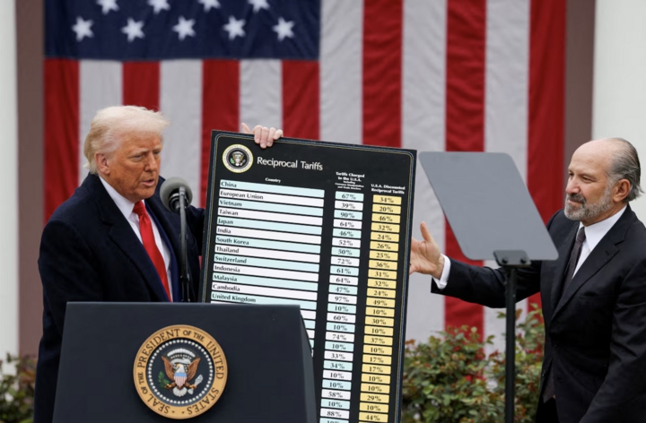 Tòa án Tối cao Mỹ bác chính sách thuế quan toàn cầu của Tổng thống Trump- Ảnh 1.