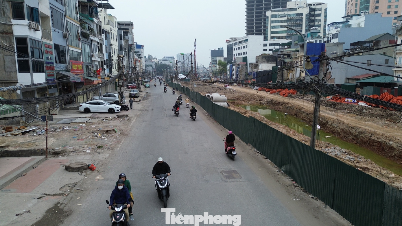 Hà Nội: Công nhân làm việc xuyên Tết trên công trường Vành đai 1- Ảnh 13.