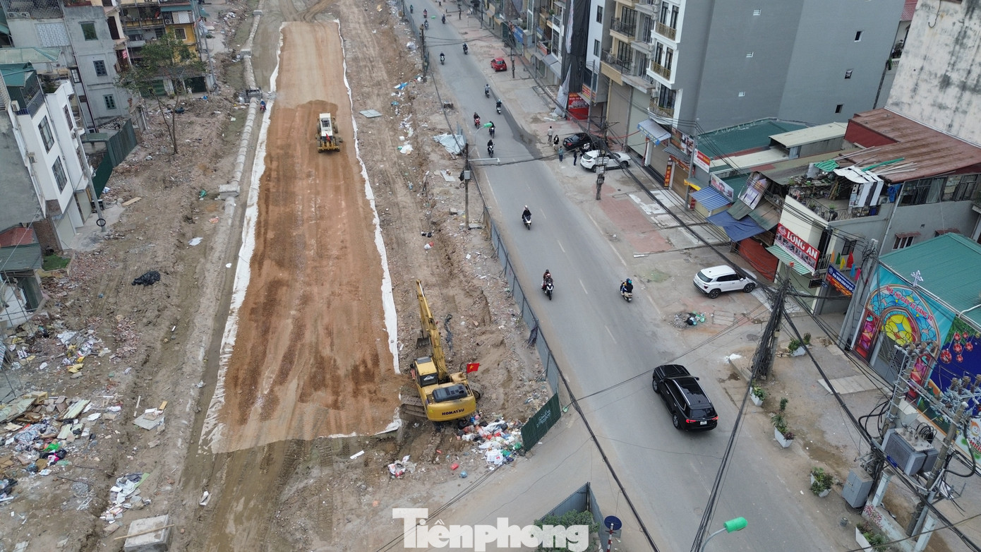 Hà Nội: Công nhân làm việc xuyên Tết trên công trường Vành đai 1- Ảnh 3.