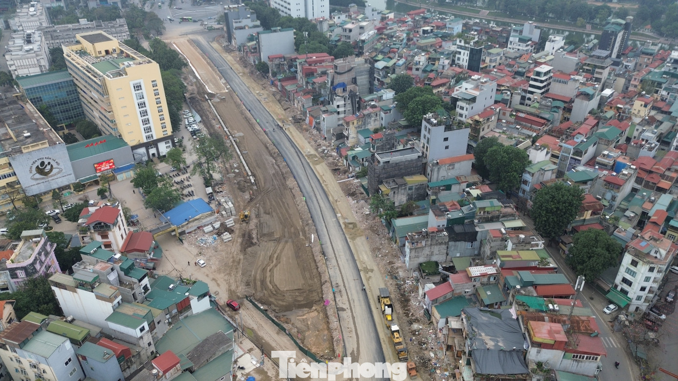 Hà Nội: Công nhân làm việc xuyên Tết trên công trường Vành đai 1- Ảnh 2.