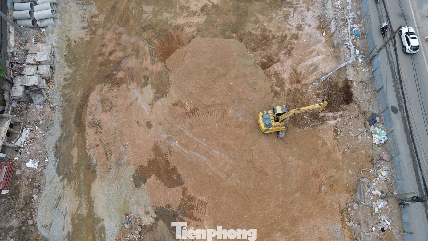 Hà Nội: Công nhân làm việc xuyên Tết trên công trường Vành đai 1- Ảnh 4.