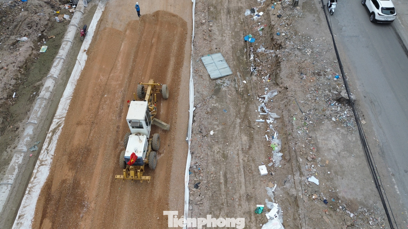Hà Nội: Công nhân làm việc xuyên Tết trên công trường Vành đai 1- Ảnh 6.