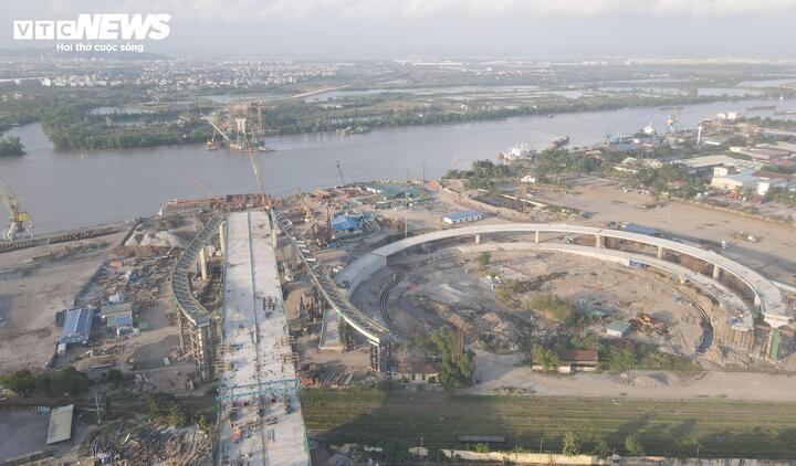 Diện mạo cây cầu hơn 6.200 tỷ đồng bắc qua sông Cấm ở Hải Phòng- Ảnh 11.