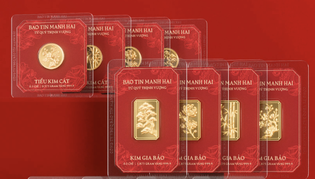 Rộ trào lưu mua vàng mini 0 , 1 chỉ dịp Thần Tài năm 2026 để lấy may - Ảnh 2.