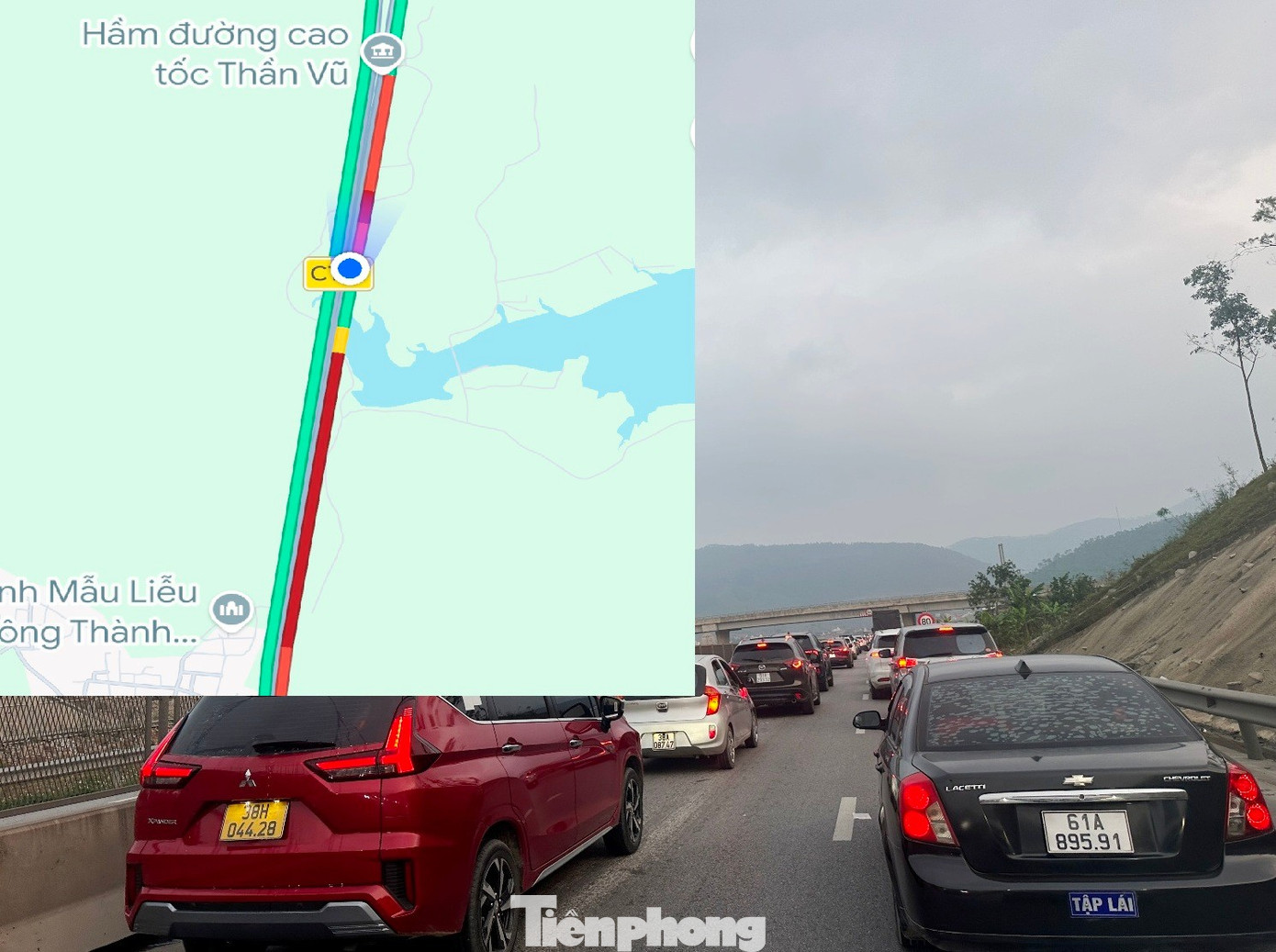 Cao tốc Bắc Nam qua hầm Thần Vũ ùn tắc liên tục- Ảnh 3.