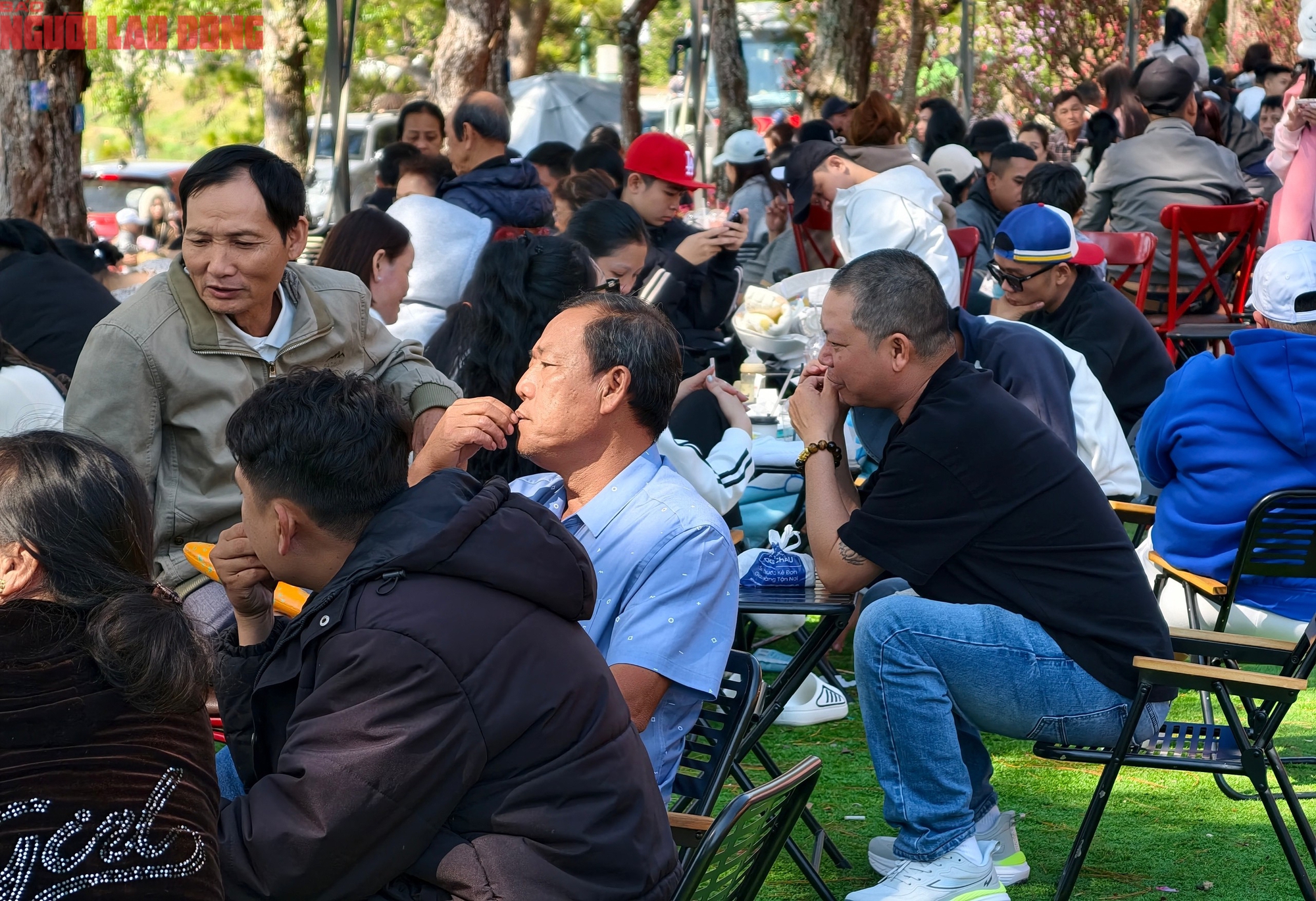 Mùng 6 Tết, Đà Lạt vẫn rộn ràng khách du xuân - Ảnh 9.