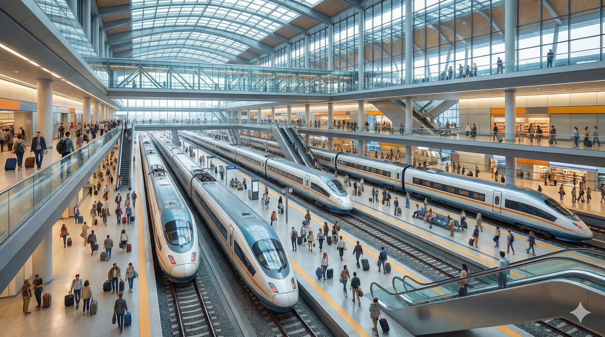 So găng sân bay Gia Bình với Nội Bài, ga Ngọc Hồi và ga Hà Nội: 'Tân binh' cửa ngõ tái định nghĩa hạ tầng thủ đô - Ảnh 8.