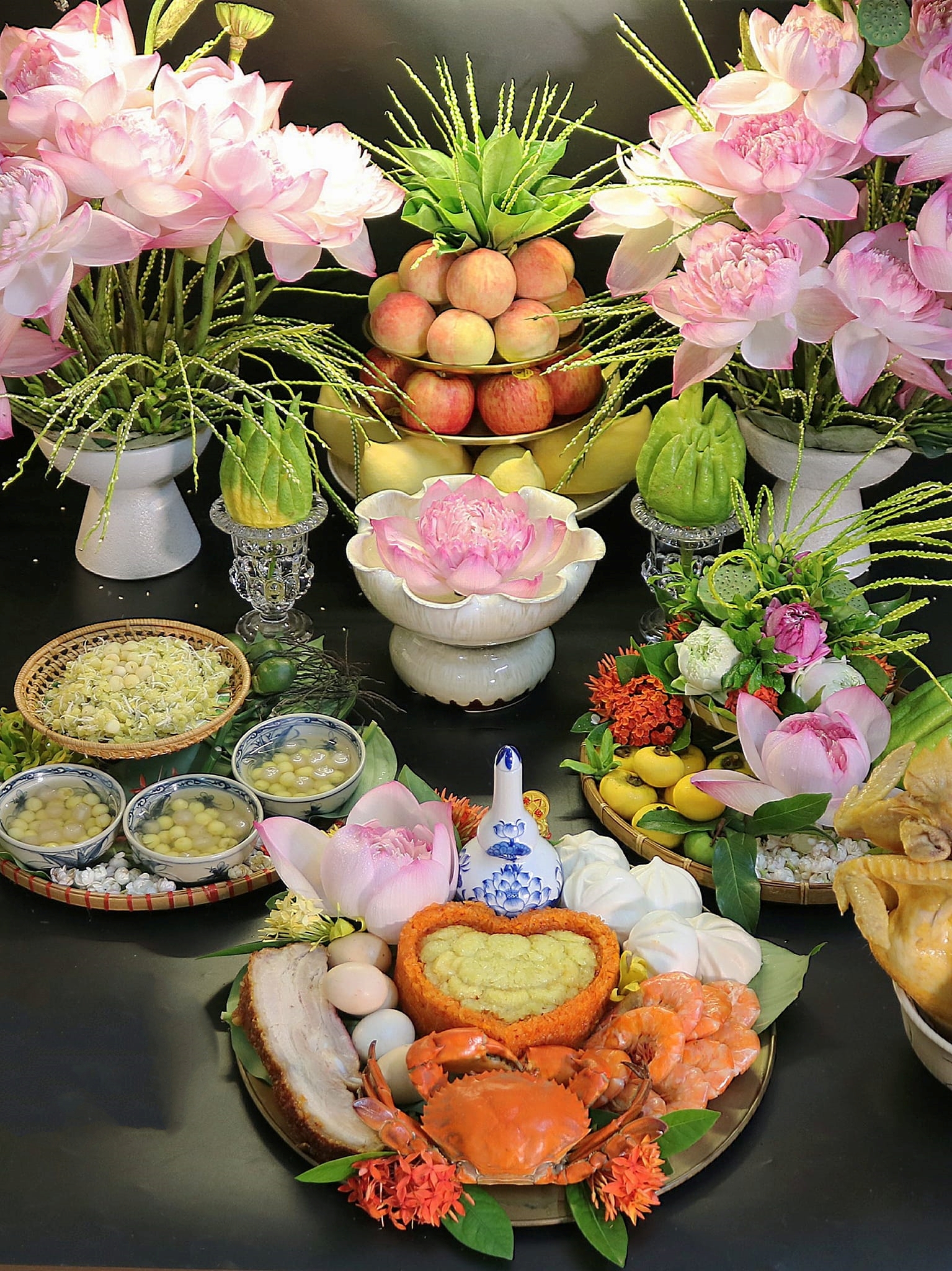 Mâm cúng vía Thần Tài chuẩn chỉnh nhất: Chỉ cần sắm đủ những món này, cả năm làm ăn trúng mánh, lộc lá đầy nhà!- Ảnh 2.