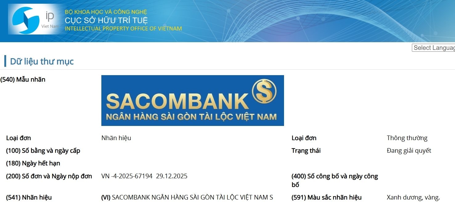 Ông Nguyễn Đức Thụy muốn đổi tên Sacombank thành Sài Gòn Tài Lộc: Tiếp nối công cuộc 'thay áo đổi vận' từ Hoàng Anh Gia Lai, Hưng Thịnh, LPBank... 19 screenshot24 2 2026111446wipopublishipvietnamgovvn 1771907338552 17719073387561188972444