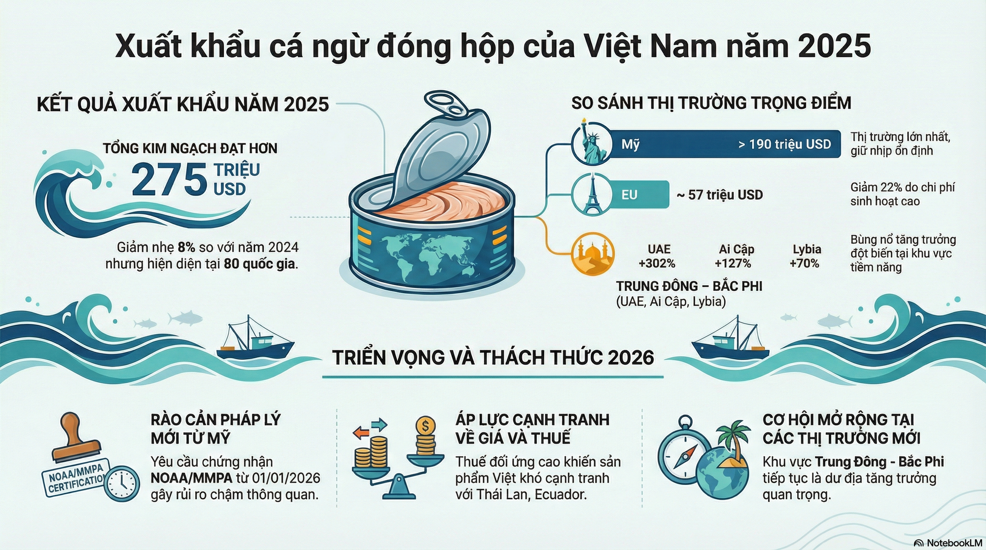 Một ‘sản vật’ đóng hộp của Việt Nam khiến 80 quốc gia tìm mua, riêng Mỹ chi 190 triệu USD - Ảnh 2.