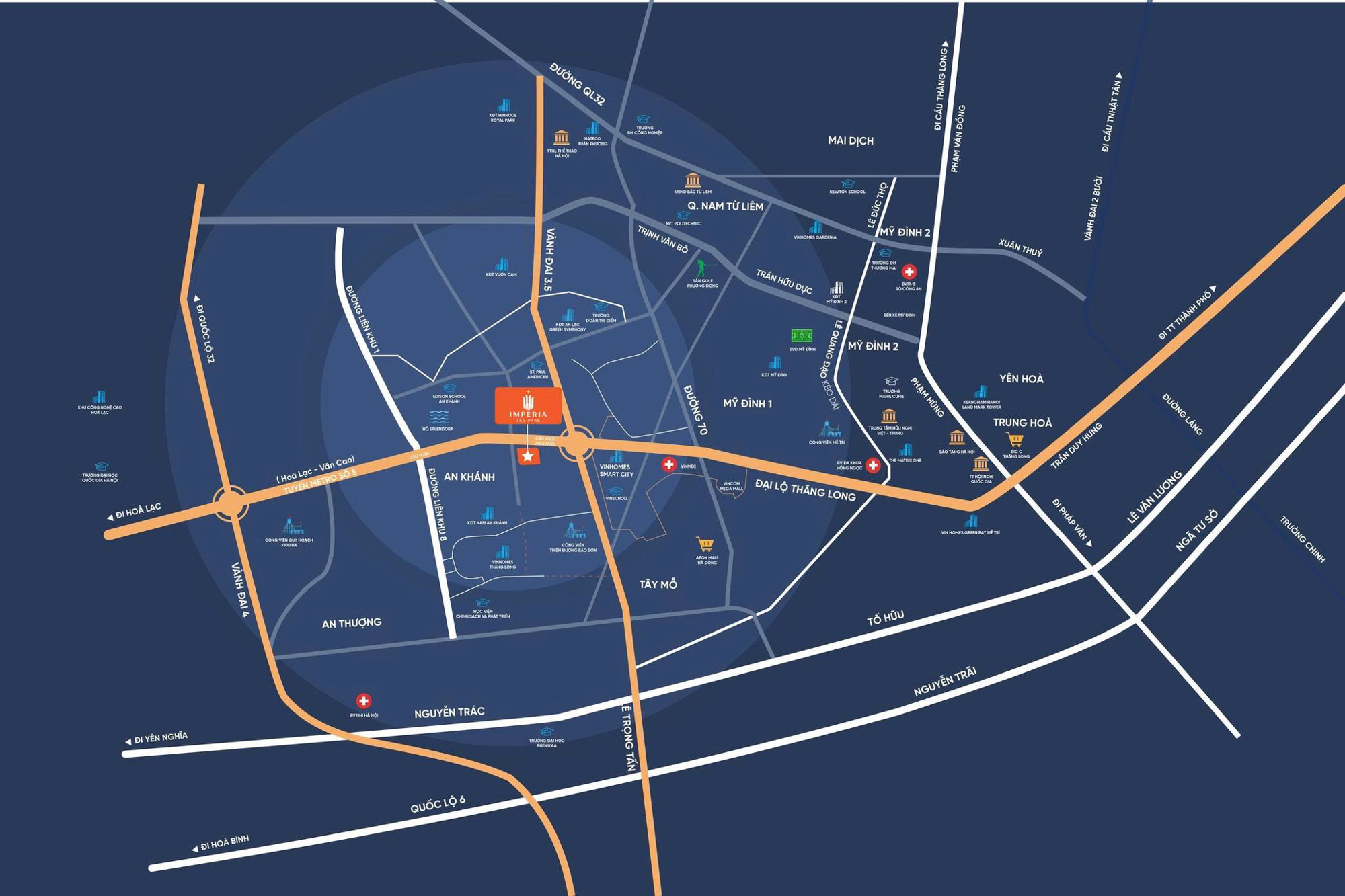 Toàn cảnh 6 toà chung đang rầm rầm xây dựng của MIK tại Nam An Khánh: Giá dự kiến 100 triệu đồng/m2, môi giới cắm chốt xung quanh - Ảnh 1.
