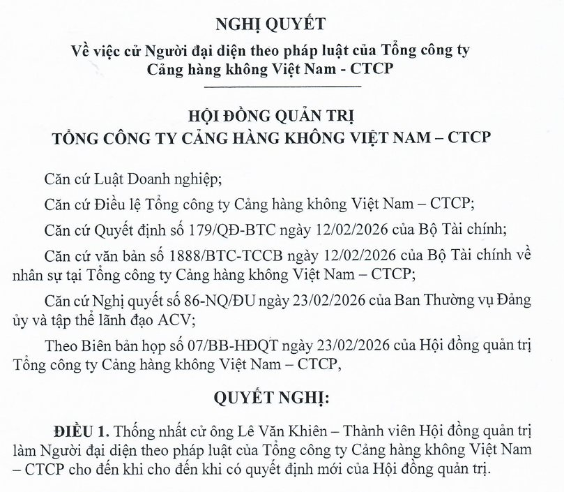 Chủ đầu tư sân bay Long Thành đổi người đại diện pháp luật ngay sau quyết định của Bộ Tài chính- Ảnh 1. Chủ đầu tư sân bay Long Thành đổi người đại diện pháp luật ngay sau quyết định của Bộ Tài chính- Ảnh 1.