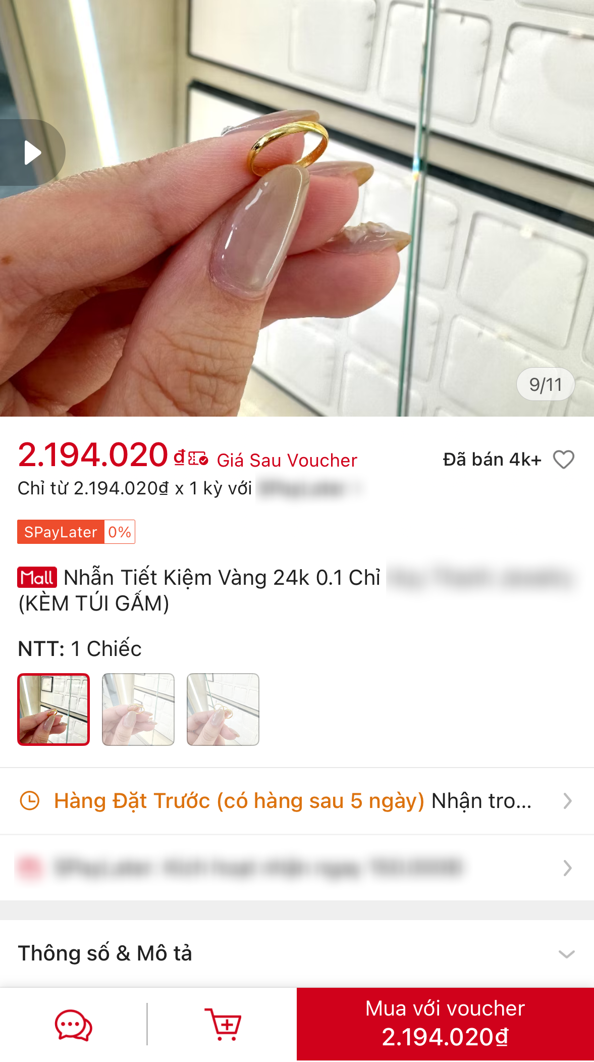 Rộ xu hướng bán online vàng 0,1 chỉ, hàng nghìn người đổ xô "chốt đơn": Điều đặc biệt phải CẨN TRỌNG! - Ảnh 4.