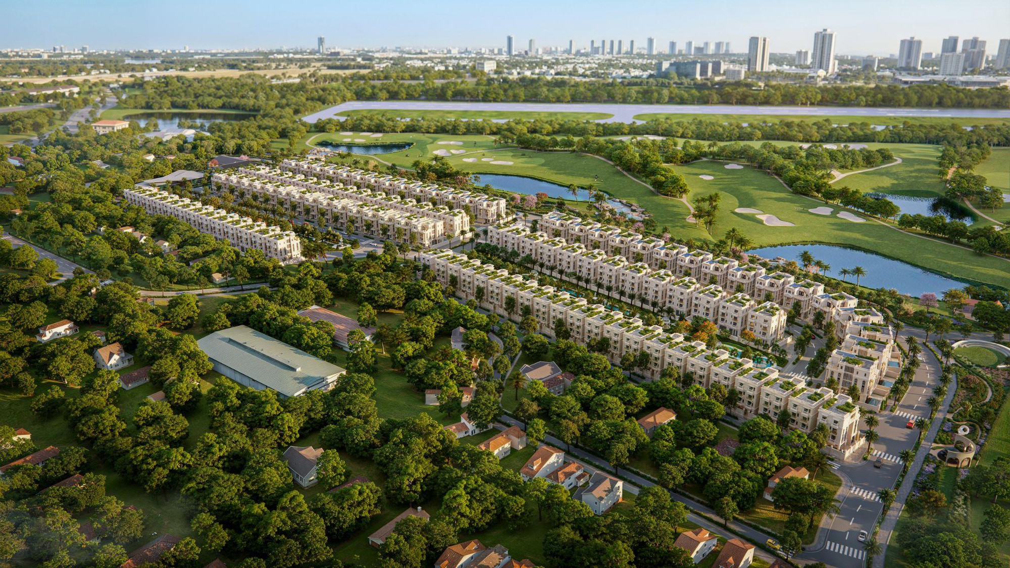 Long Biên Golf Villas - Chuẩn sống thượng lưu bên trục di sản sông Hồng - Ảnh 1.