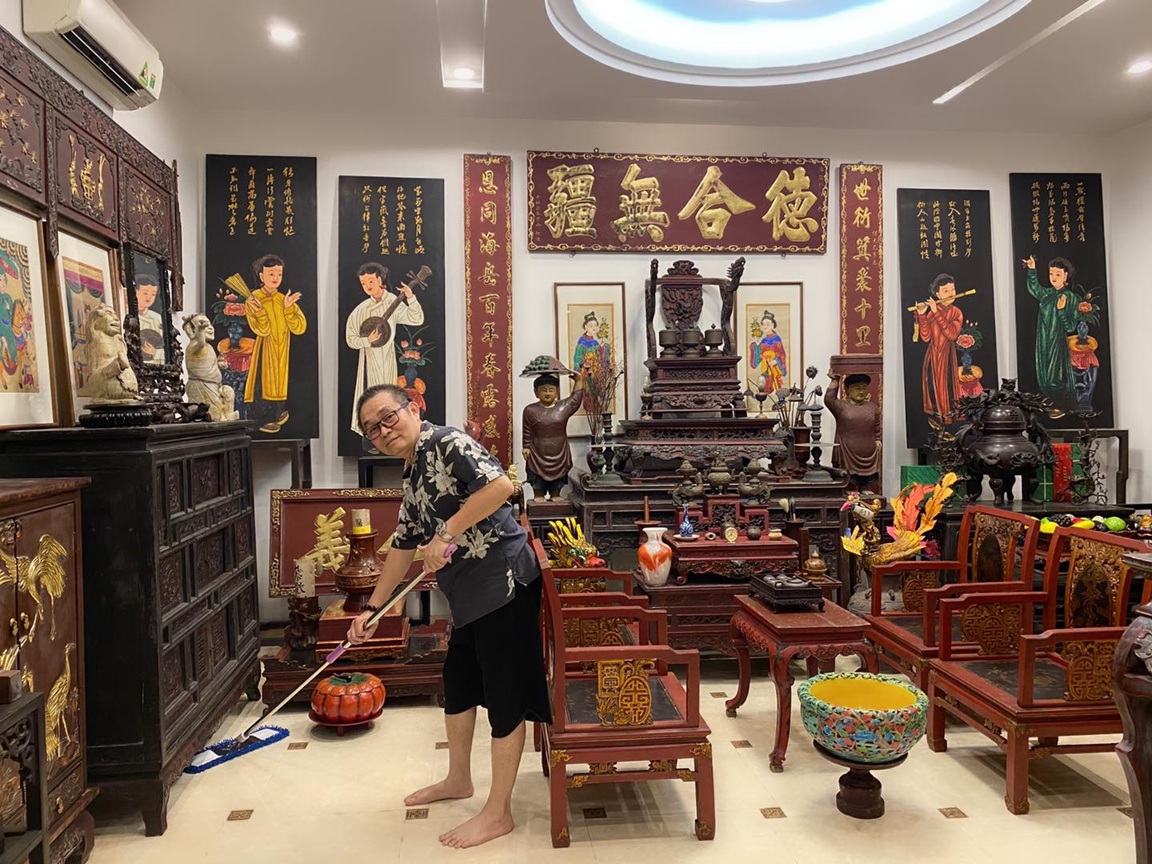 Nam NSƯT sở hữu biệt phủ riêng: "Vợ tôi đuổi tôi khỏi cái nhà ở Hà Nội là tôi sướng lắm" - Ảnh 1.